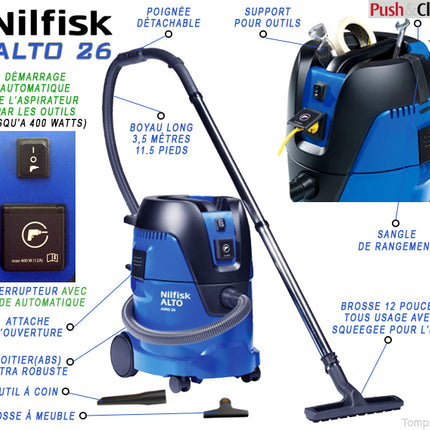 Aspirateur Nilfisk AERO26