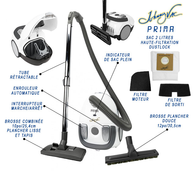 Aspirateur Johnny Vac Prima