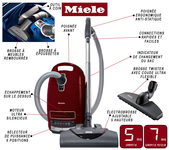 Aspirateur Miele C3 Cat and Dog