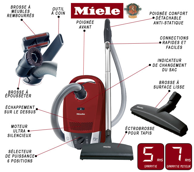 Aspirateur Miele C2 Cat and Dog